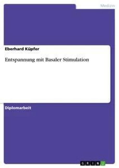 Produktbild: Entspannung mit Basaler Stimulation