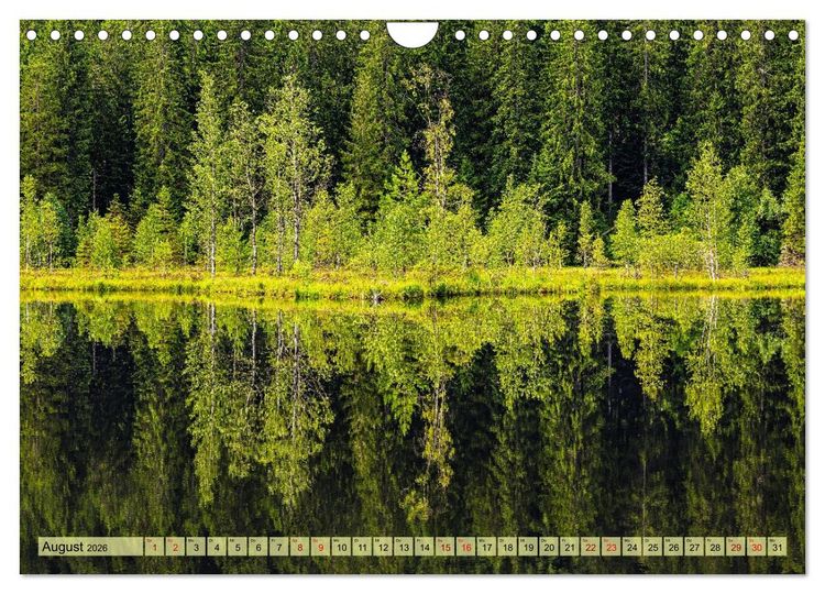 Produktbild: Karseen im Nordschwarzwald (Wandkalender 2026 DIN A4 quer), CALVENDO Monatskalender