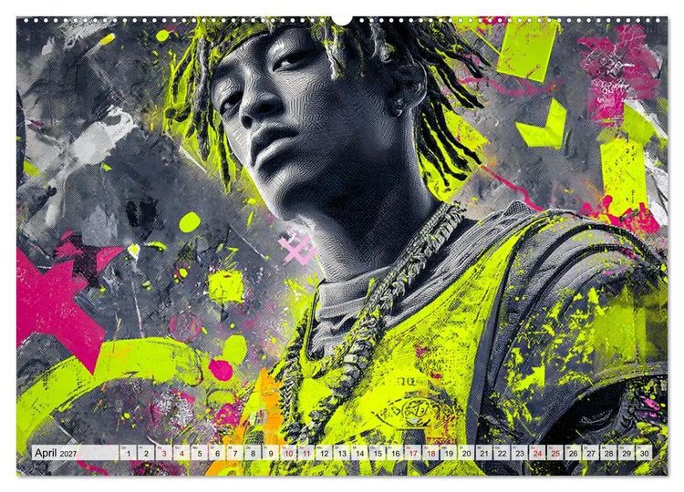 Produktbild: City Beats - Graffiti Dreams (hochwertiger Premium Wandkalender 2027 DIN A2 quer), Kunstdruck in Hochglanz