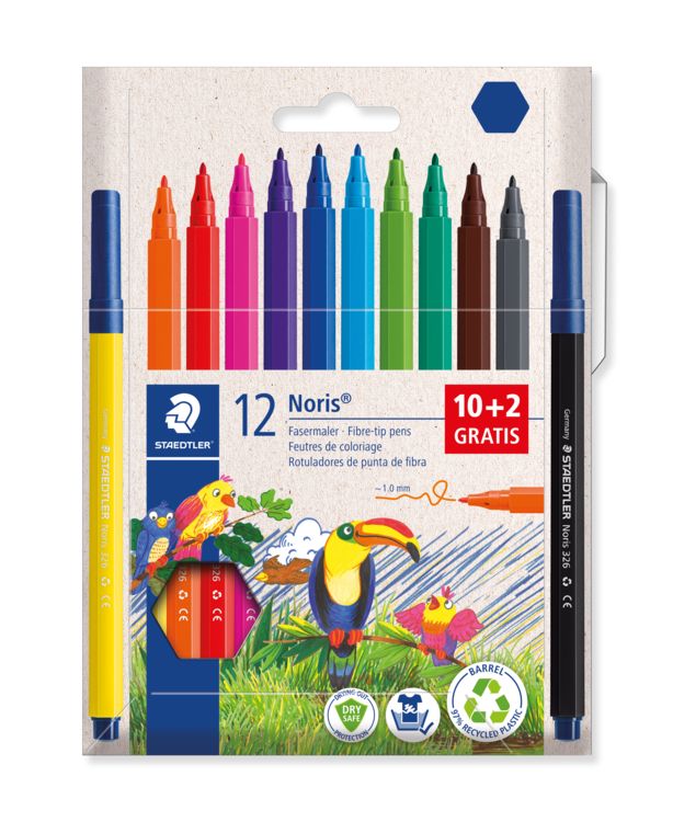 Produktbild: STAEDTLER Fasermaler Noris&reg; Fasermaler 326 Fasermaler 326