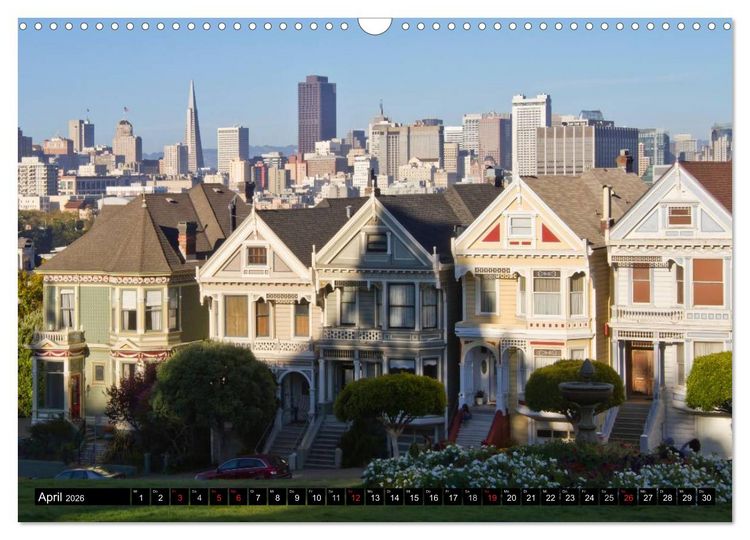 Produktbild: San Francisco - Traumstadt in Kalifornien (Wandkalender 2026 DIN A3 quer), CALVENDO Monatskalender