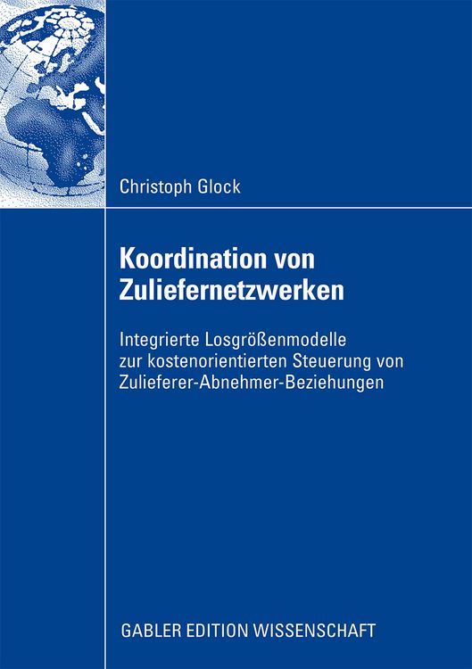 Produktbild: Koordination von Zuliefernetzwerken