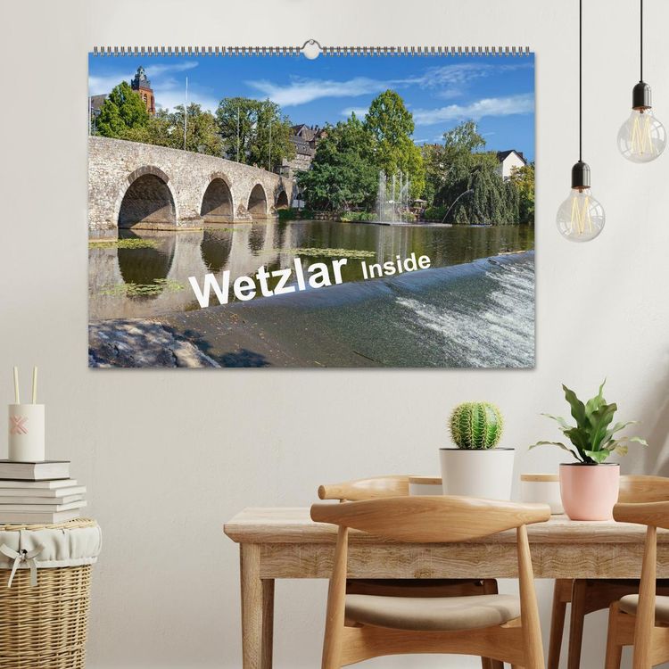 Wetzlar Inside (Wandkalender 2025 DIN A2 quer), CALVENDO Monatskalender