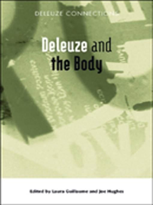 Produktbild: Deleuze and the Body