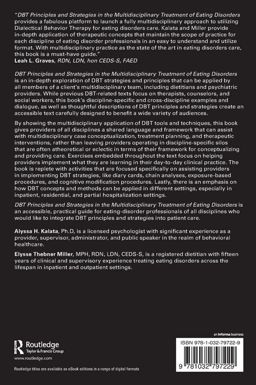 Produktbild: DBT Principles and Strategies in the Multidisciplinary Treatment of Eating Disorders