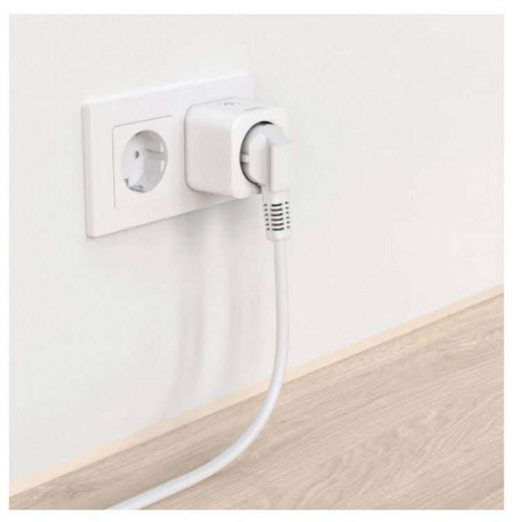 Produktbild: Hama Smarte WLAN-Steckdose, Matter, sprach- u. appgesteuert, nachr&uuml;stbar, 3.680W Steckdose