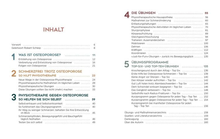 Produktbild: Osteoporose &ndash; Physiotherapie f&uuml;r starke Knochen
