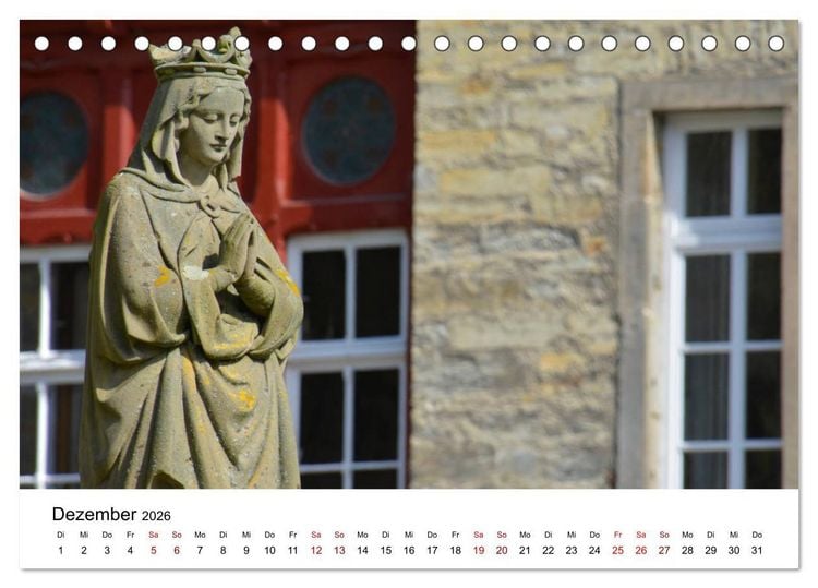 Produktbild: Durch das Paderborner Land (Tischkalender 2026 DIN A5 quer), CALVENDO Monatskalender