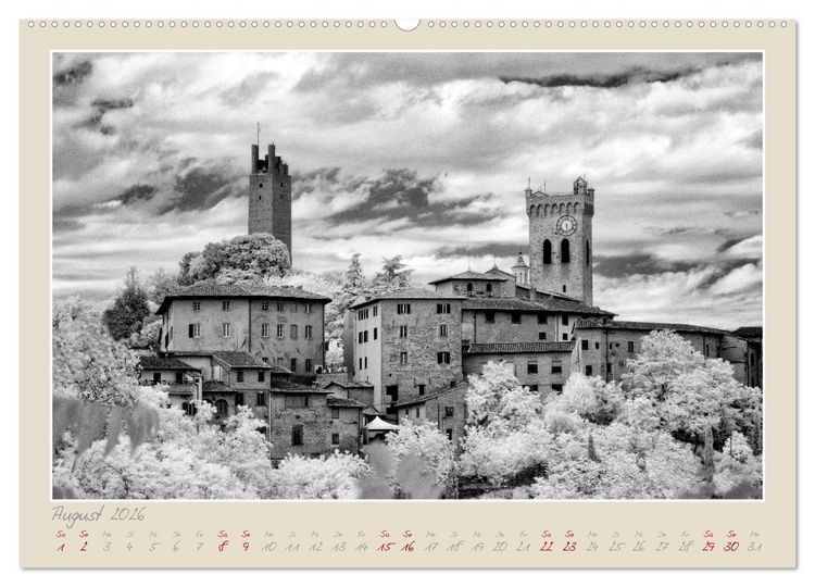 Produktbild: Toskana - Pisa und seine Umgebung (hochwertiger Premium Wandkalender 2026 DIN A2 quer), Kunstdruck in Hochglanz