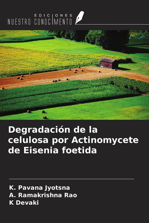 Produktbild: Degradaci&oacute;n de la celulosa por Actinomycete de Eisenia foetida