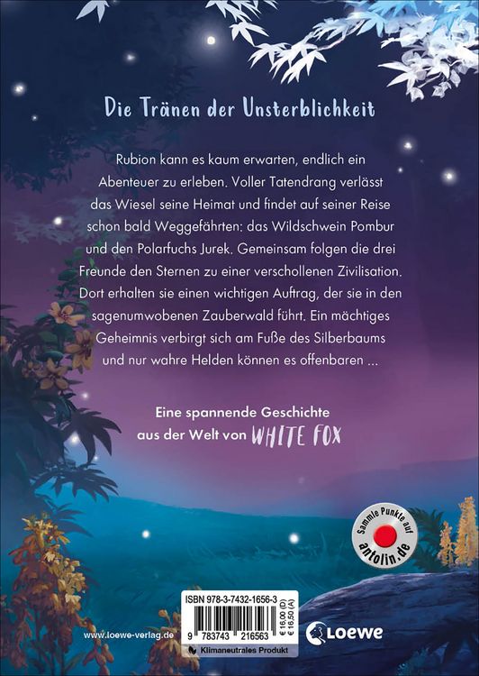 Produktbild: White Fox Chroniken (Band 1) - Das Geheimnis des Silberbaums