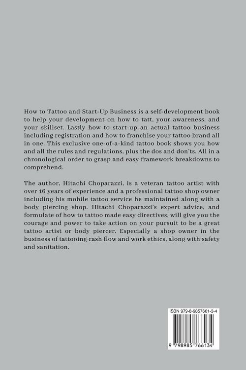 Produktbild: How to Tattoo & Start-Up Business