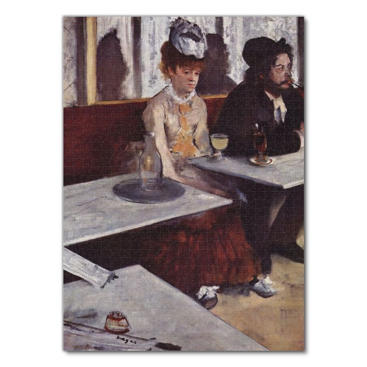 Produktbild: Lais Puzzle Edgar Germain Hilaire Degas - Der Absinth 1000 Teile