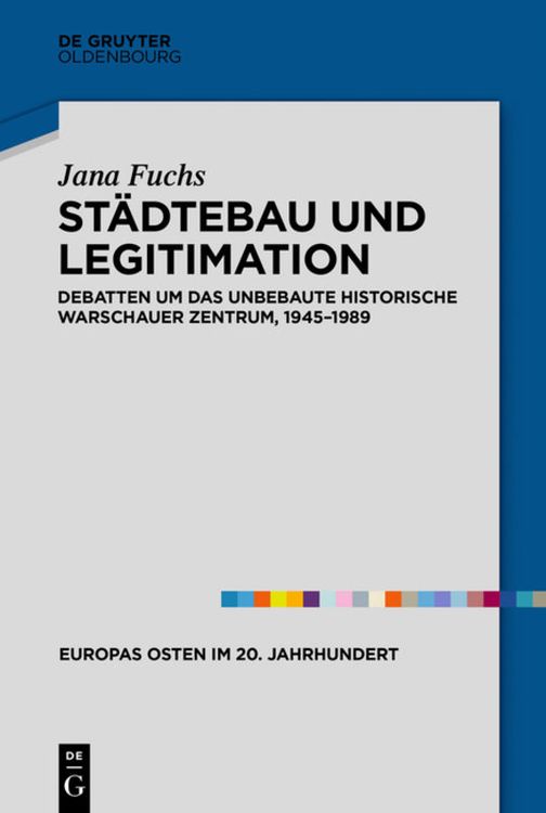 Produktbild: St&auml;dtebau und Legitimation
