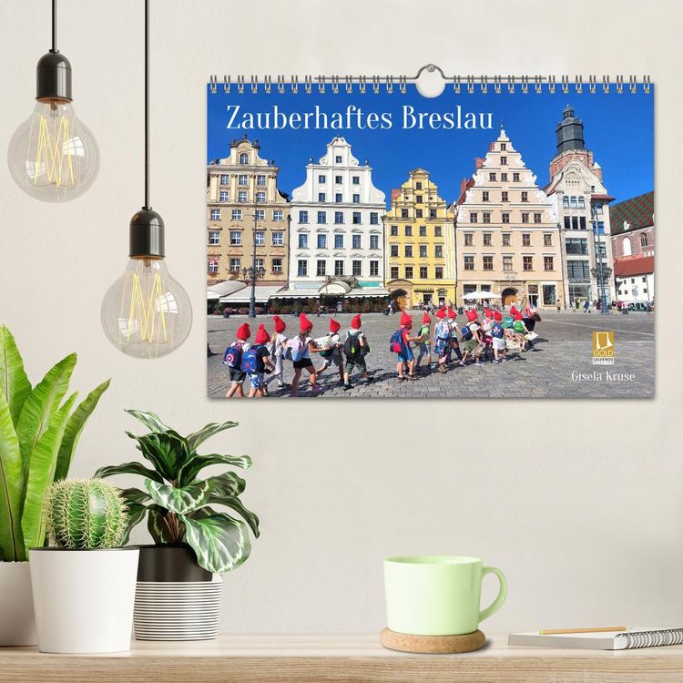 Produktbild: Zauberhaftes Breslau (Wandkalender 2026 DIN A4 quer), CALVENDO Monatskalender