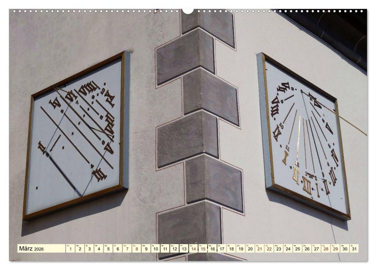 Produktbild: Sonnenuhren - Sonnenstunden (hochwertiger Premium Wandkalender 2026 DIN A2 quer), Kunstdruck in Hochglanz