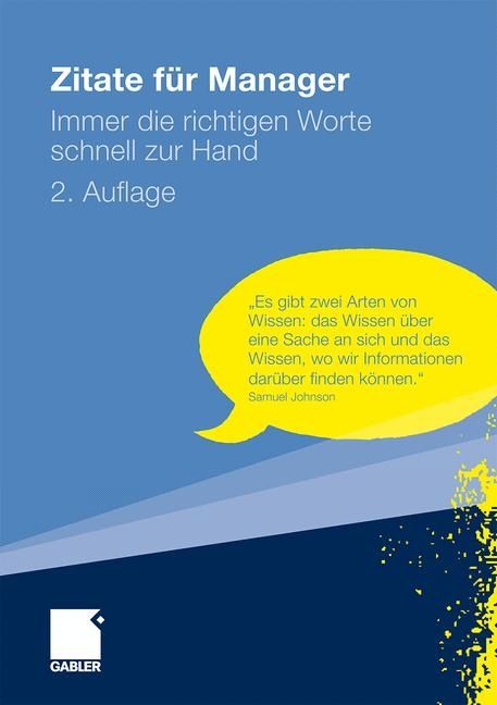 Produktbild: Zitate f&uuml;r Manager