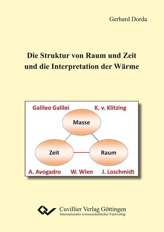 Produktbild: Die Struktur von Raum und Zeit, abgeleitet vom v. Klitzing&acute;s Quanten-Hall-Effekt, Galilei&acute;s Weg-Zeit-Gesetz der Bewegung, Wien&acute;schen Verschiebungsgese