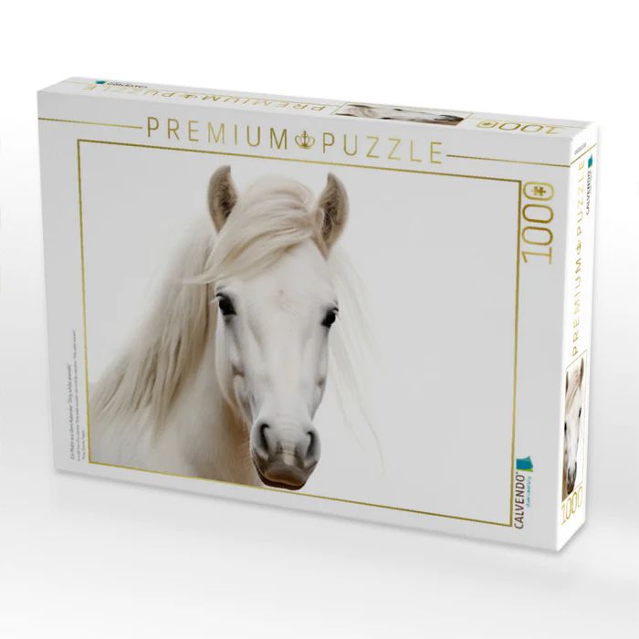 Produktbild: CALVENDO Puzzle Ein Motiv aus dem Kalender "Only white animals" | 1000 Teile Lege-Gr&ouml;&szlig;e 64x48cm Foto-Puzzle f&uuml;r gl&uuml;ckliche Stunden