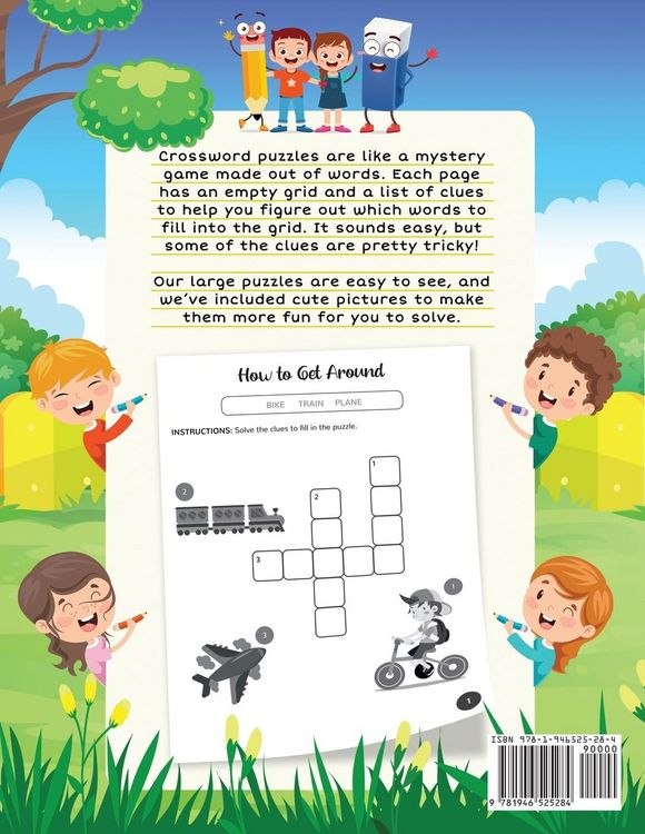 Produktbild: 101 Fun Crossword Puzzles for Kids