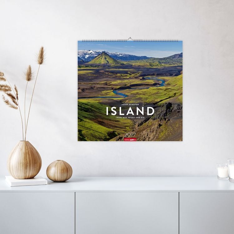 Produktbild: Island Kalender 2027 - Insel aus Feuer und Eis