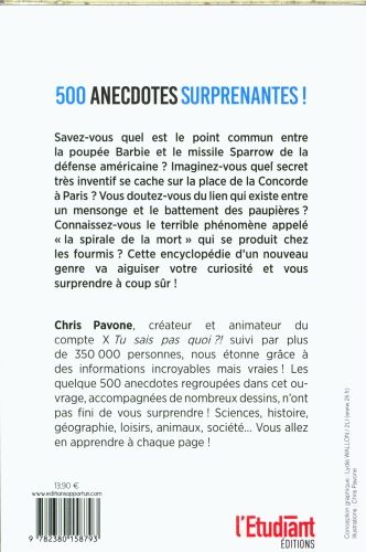 Produktbild: Tu sais pas quoi ? : encyclop&eacute;die pr&eacute;f&eacute;r&eacute;e des r&eacute;seaux sociaux !