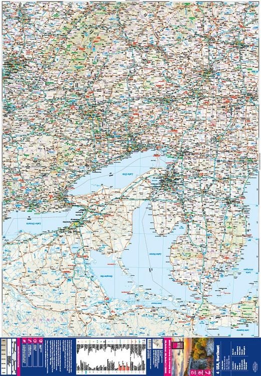 Produktbild: Reise Know-How Landkarte USA, Nordost / USA, Northeast (1:1.250.000) : Maine, Maryland, New York, Ohio, West Virginia, ...