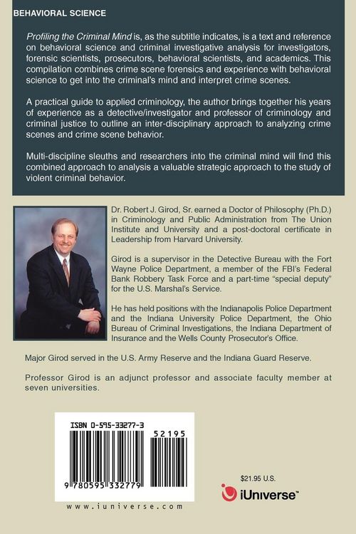 Produktbild: Profiling The Criminal Mind