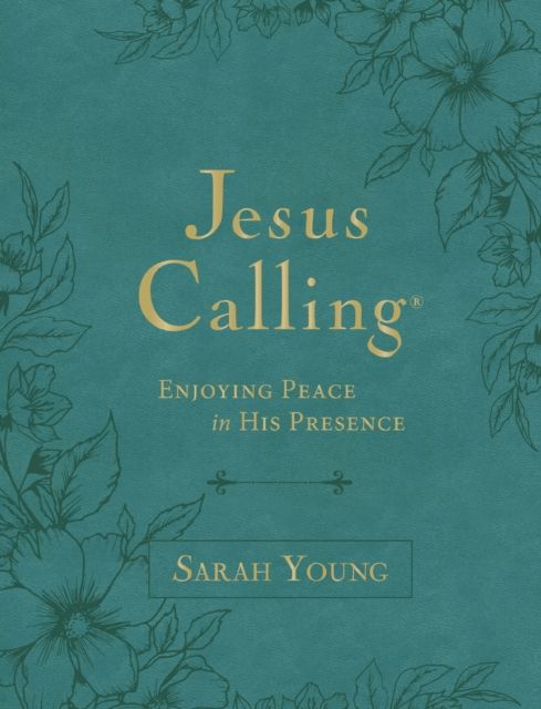 Produktbild: Jesus Calling, Large Text Teal Leathersoft, with Full Scriptures