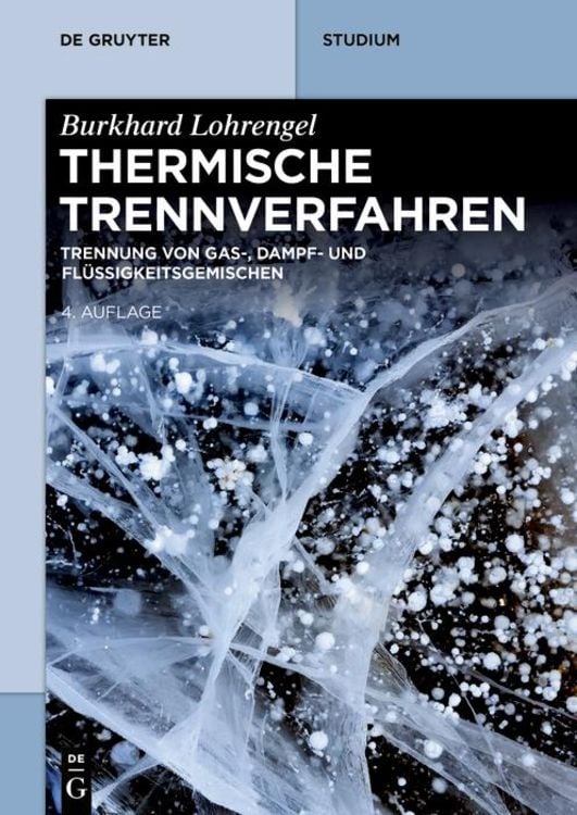 Bild vom Artikel Thermische Trennverfahren vom Autor Burkhard Lohrengel