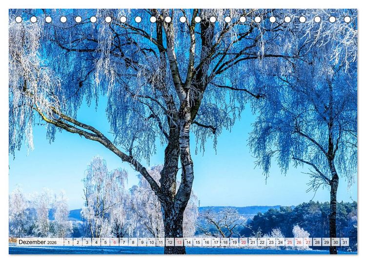 Produktbild: Norddeutsche Landschaften (Tischkalender 2026 DIN A5 quer), CALVENDO Monatskalender