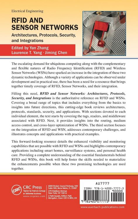 Produktbild: RFID and Sensor Networks