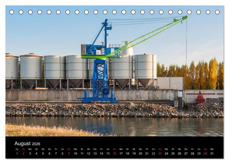 Produktbild: Ingelheim - Stadt des Rotweins und der Kaiserpfalz - Teil I (Tischkalender 2026 DIN A5 quer), CALVENDO Monatskalender