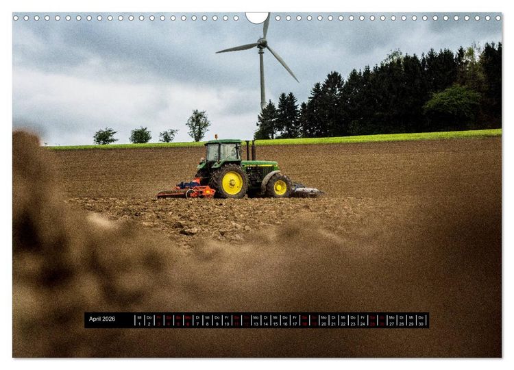 Produktbild: Landwirtschaft - Von der Saat bis zur Ernte (Wandkalender 2026 DIN A3 quer), CALVENDO Monatskalender