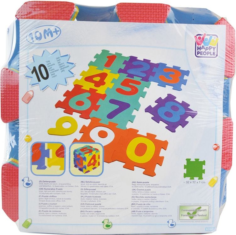 Produktbild: Puzzlematten, mit Zahlen zum