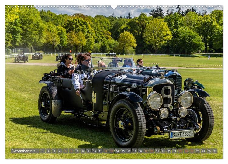 Produktbild: Historischer Rennsport - vom Feinsten (Wandkalender 2026 DIN A2 quer), CALVENDO Monatskalender