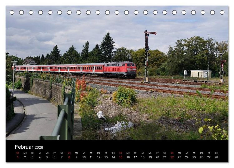 Produktbild: Erfolg einer Lokfamilie - Die V160-Baureihen (Tischkalender 2026 DIN A5 quer), CALVENDO Monatskalender
