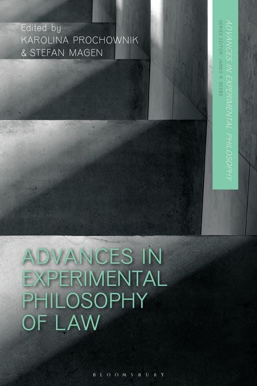 Produktbild: Advances in Experimental Philosophy of Law