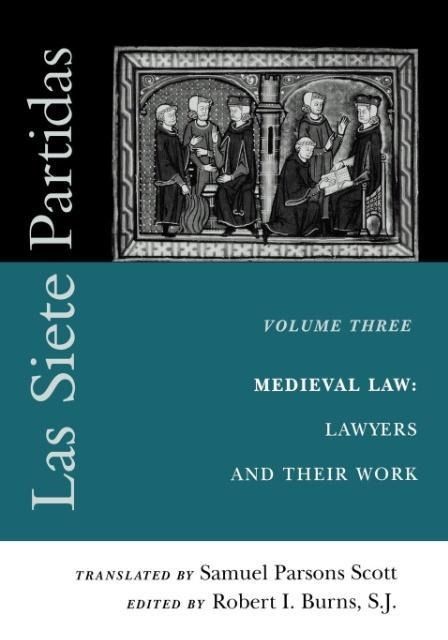 Produktbild: Las Siete Partidas, Volume 3