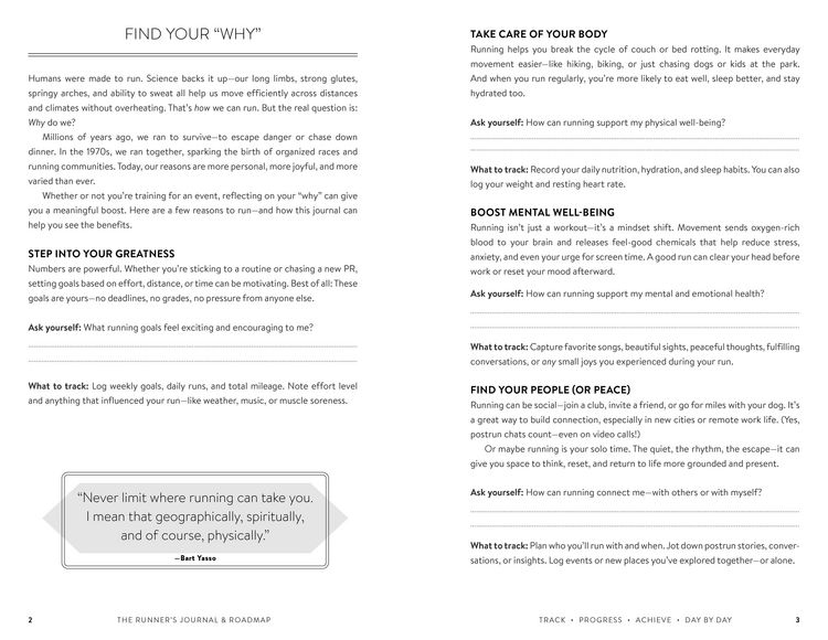 Produktbild: The Runner's Journal & Roadmap