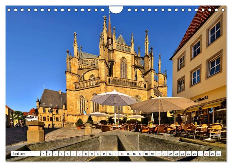 Produktbild: Osnabr&uuml;ck ...meine Stadt (Wandkalender 2026 DIN A4 quer), CALVENDO Monatskalender