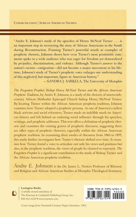 Produktbild: Johnson, A: Forgotten Prophet
