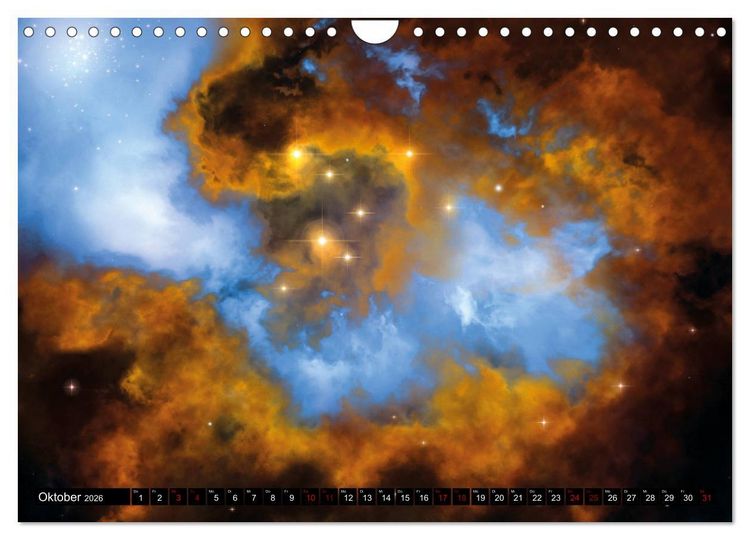 Produktbild: Sternenwelten (Wandkalender 2026 DIN A4 quer), CALVENDO Monatskalender
