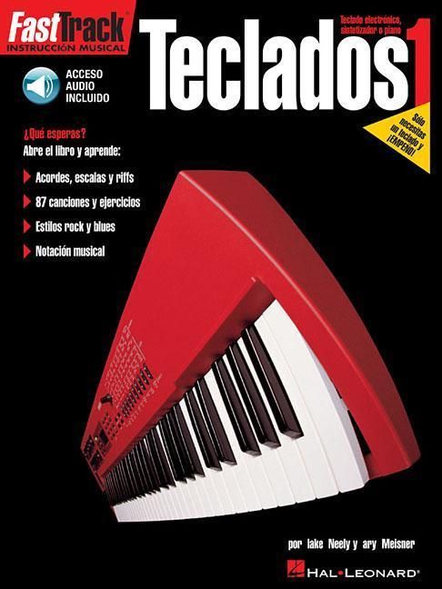 Produktbild: Fasttrack Keyboard Method - Spanish Edition - Book 1 (Fasttrack Teclado 1) Book/Online Audio