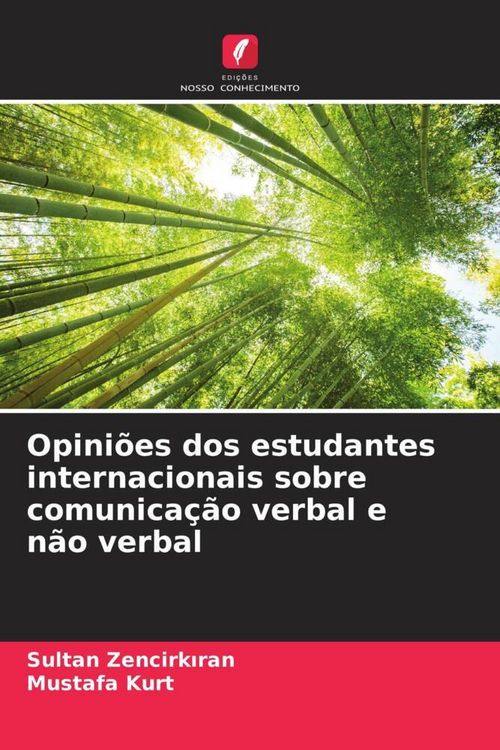 Produktbild: Opini&otilde;es dos estudantes internacionais sobre comunica&ccedil;&atilde;o verbal e n&atilde;o verbal