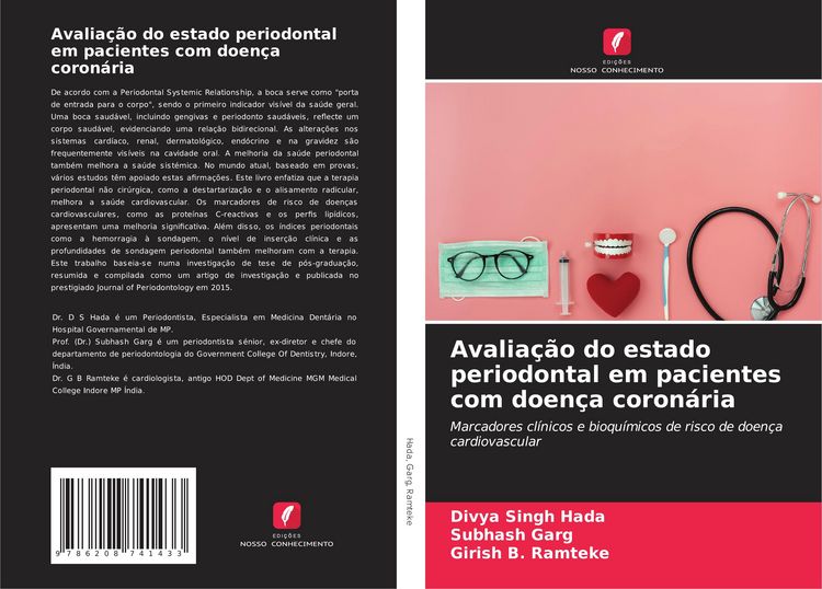Produktbild: Avalia&ccedil;&atilde;o do estado periodontal em pacientes com doen&ccedil;a coron&aacute;ria