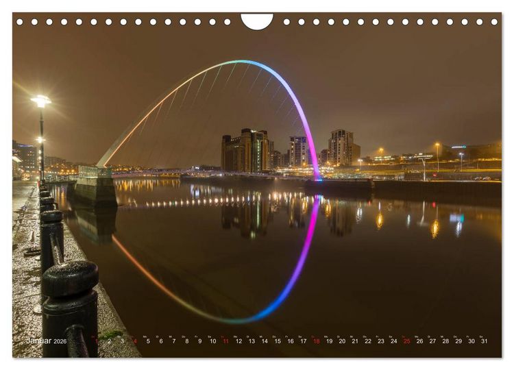 Produktbild: Magisches Northumberland (Wandkalender 2026 DIN A4 quer), CALVENDO Monatskalender