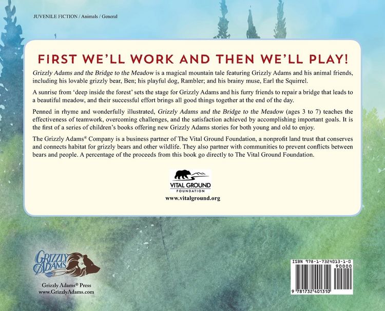 Produktbild: Grizzly Adams and The Bridge To The Meadow