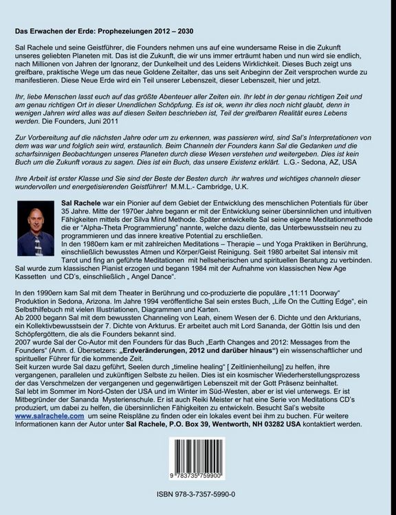 Produktbild: Das Erwachen der Erde: Prophezeiungen 2012 - 2030