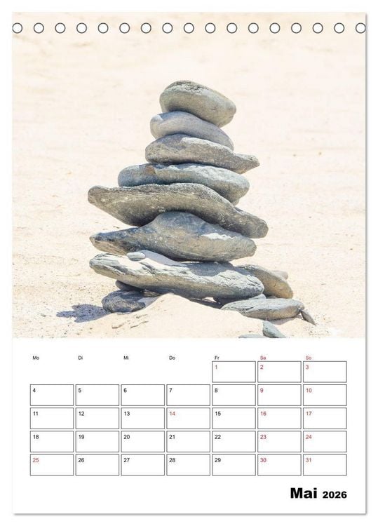 Produktbild: Boa Vista - die &bdquo;Perle&ldquo; der Kapverden (Tischkalender 2026 DIN A5 hoch), CALVENDO Monatskalender